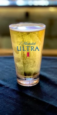 Michelob Ultra Draft at Injera & Beyond, Cedar Park TX