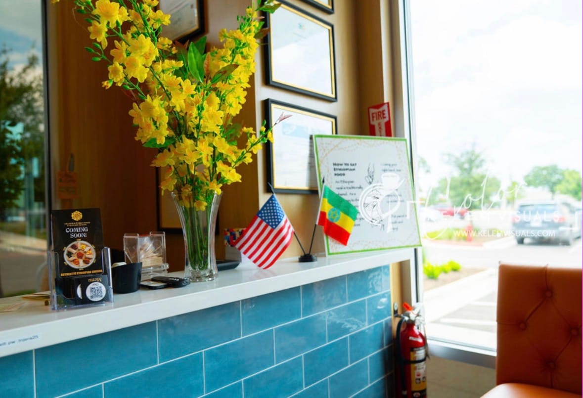 Injera & Beyond Ethiopian restaurant in Cedar Park, Texas