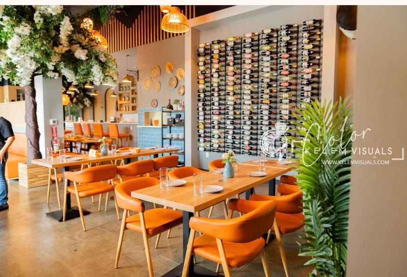Intimate dining atmosphere at Injera & Beyond Cedar Park TX